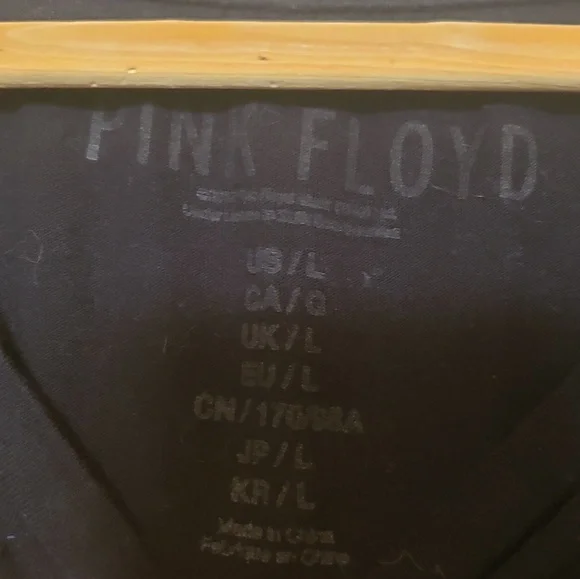 Sz L Pink Floyd fringe tee - Picture 3 of 3